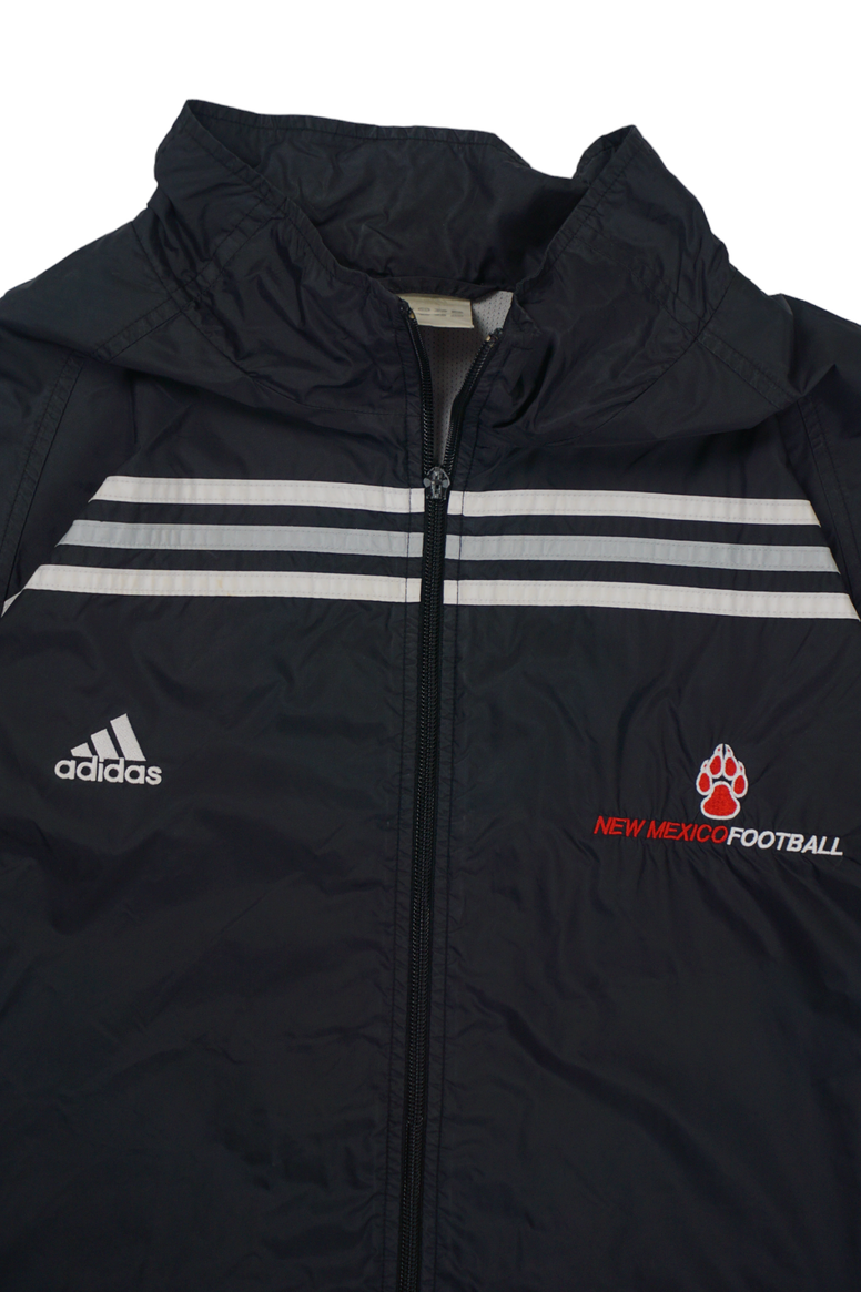 Vintage Adidas New Mexico Black Windbreaker