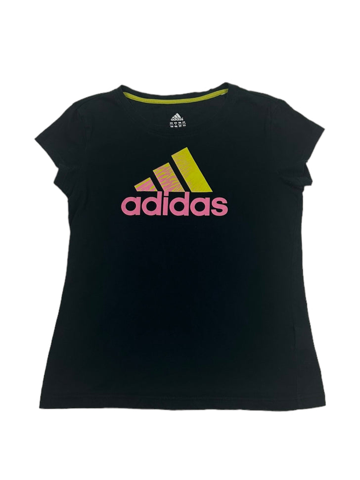 Vintage Adidas Pink Yellow T-Shirt