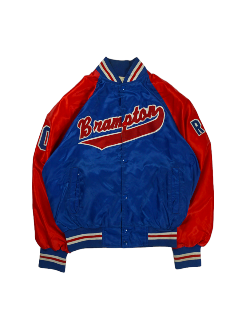 Vintage Apollo Brampton Blue Varsity Jacket