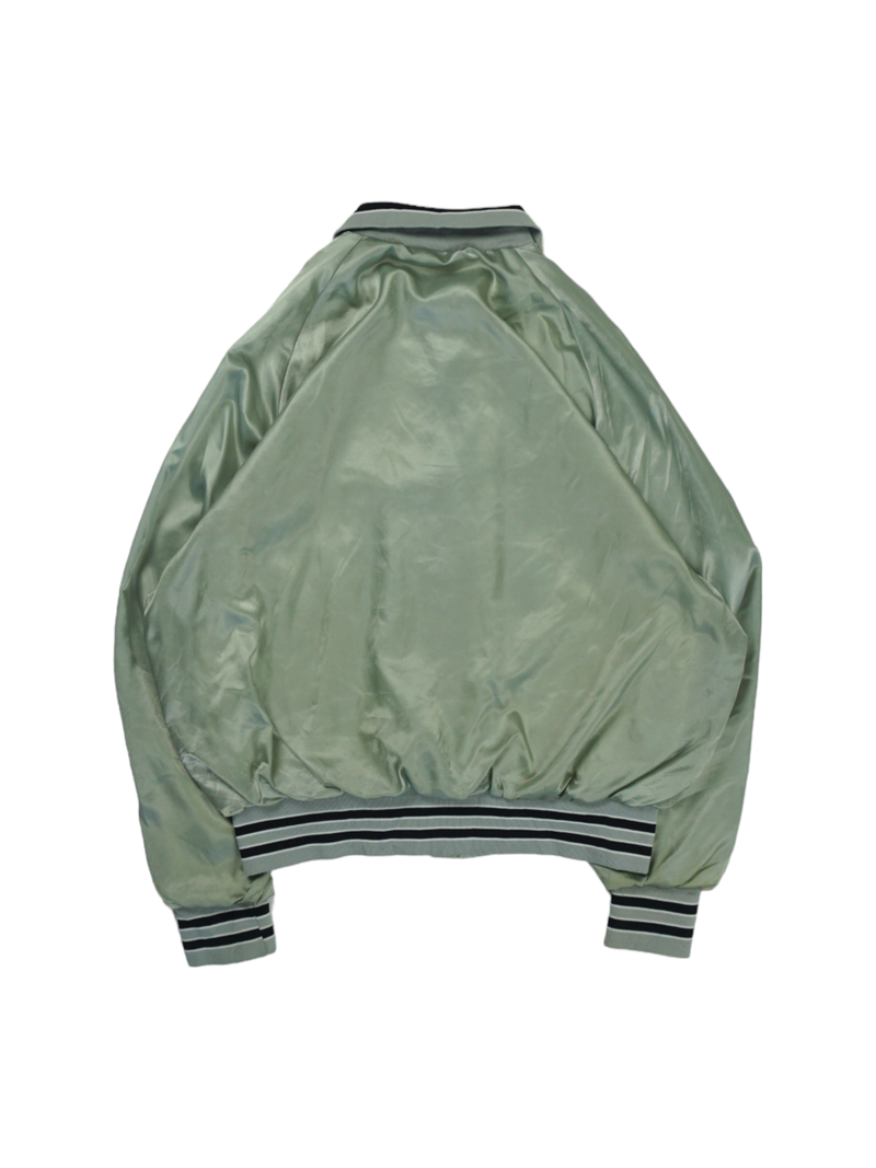 Vintage Aristo Jac Silver Varsity Jacket