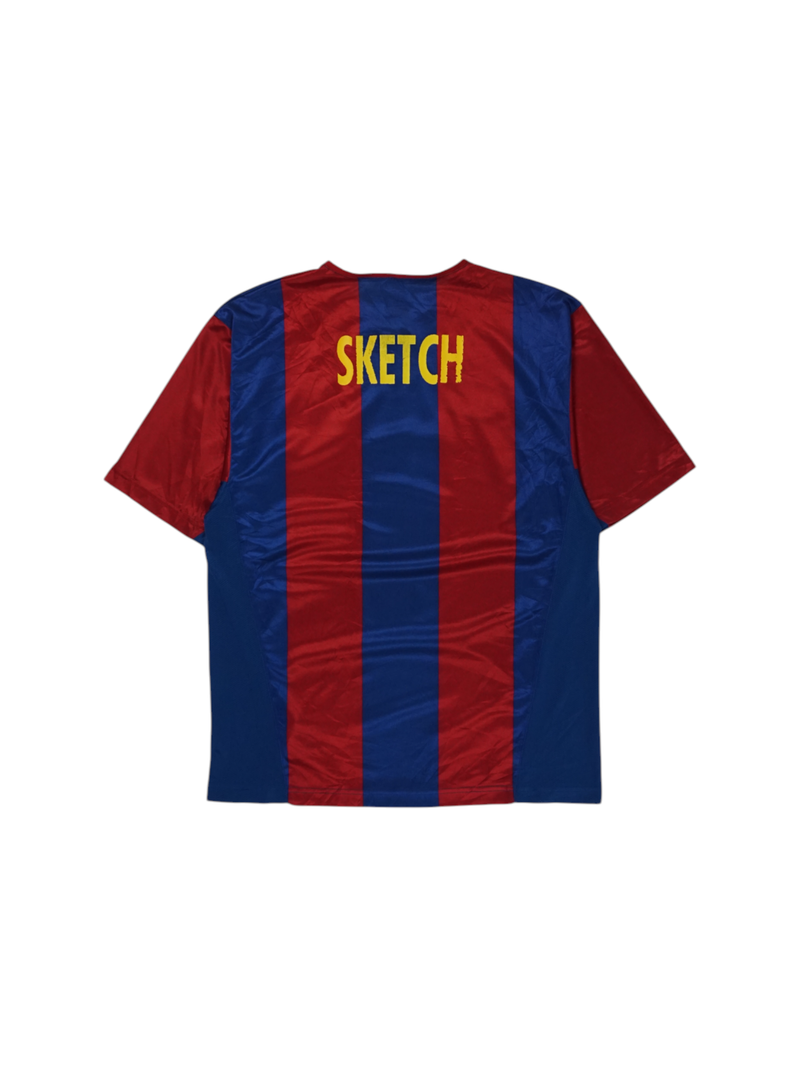 Vintage Barcelona 2002-03 Home Football Shirt