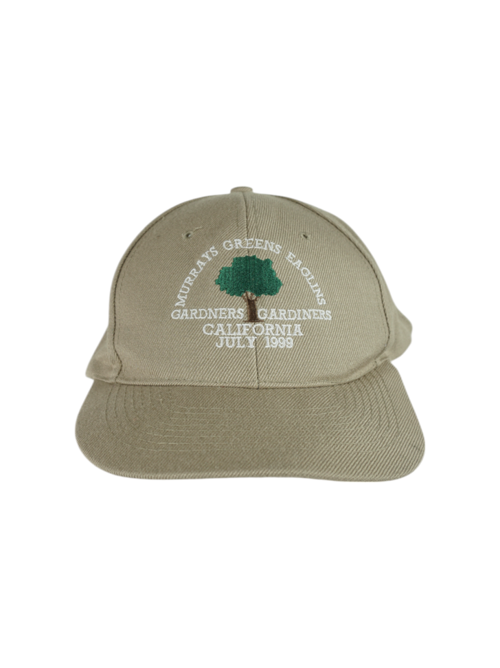Vintage Beige Murray's Green Eagles Cap