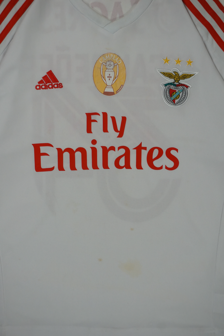 Vintage Benfica #34 Bicampeones Football Shirt