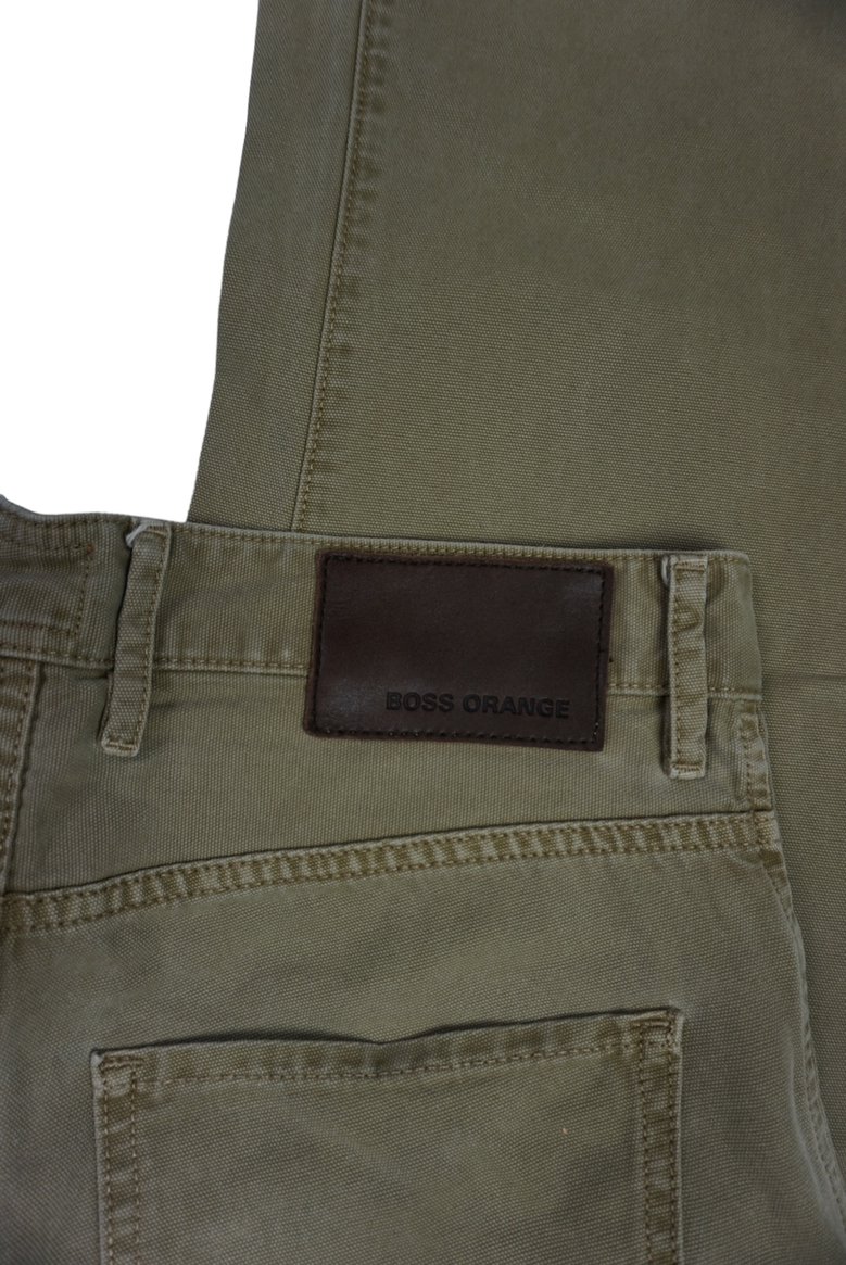 Vintage Boss Orange Orange 24 Regular Fit Jeans Denim Khaki Green
