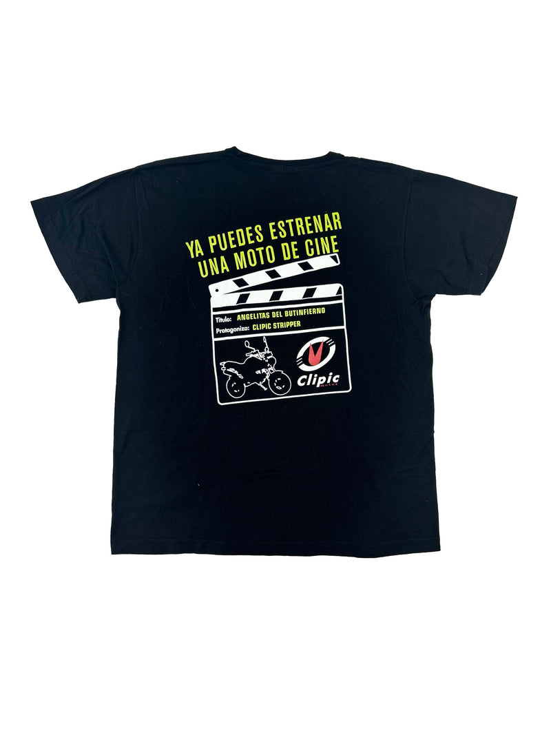 Vintage BUTIMOTO Black Printed T-Shirt