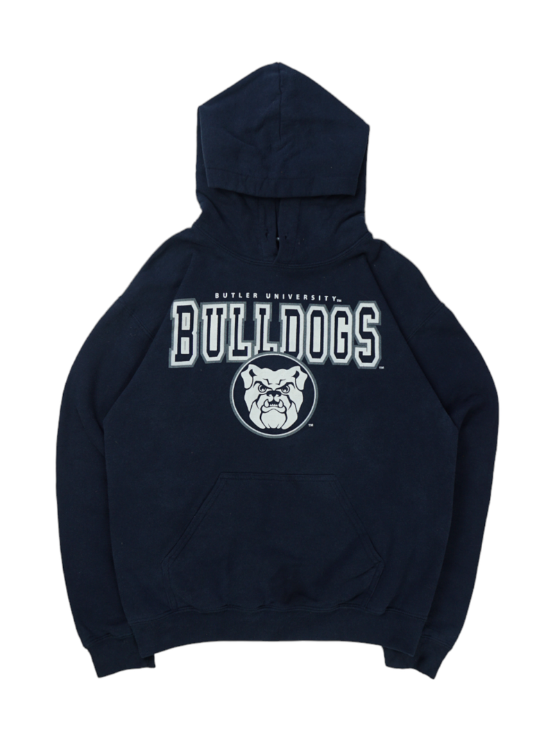 Vintage Butler University Bulldogs Navy Hoodie
