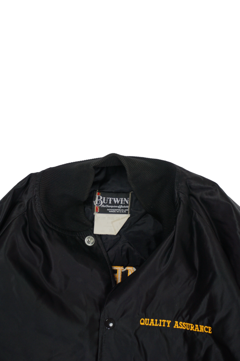 Vintage Butwin Black Varsity Jacket