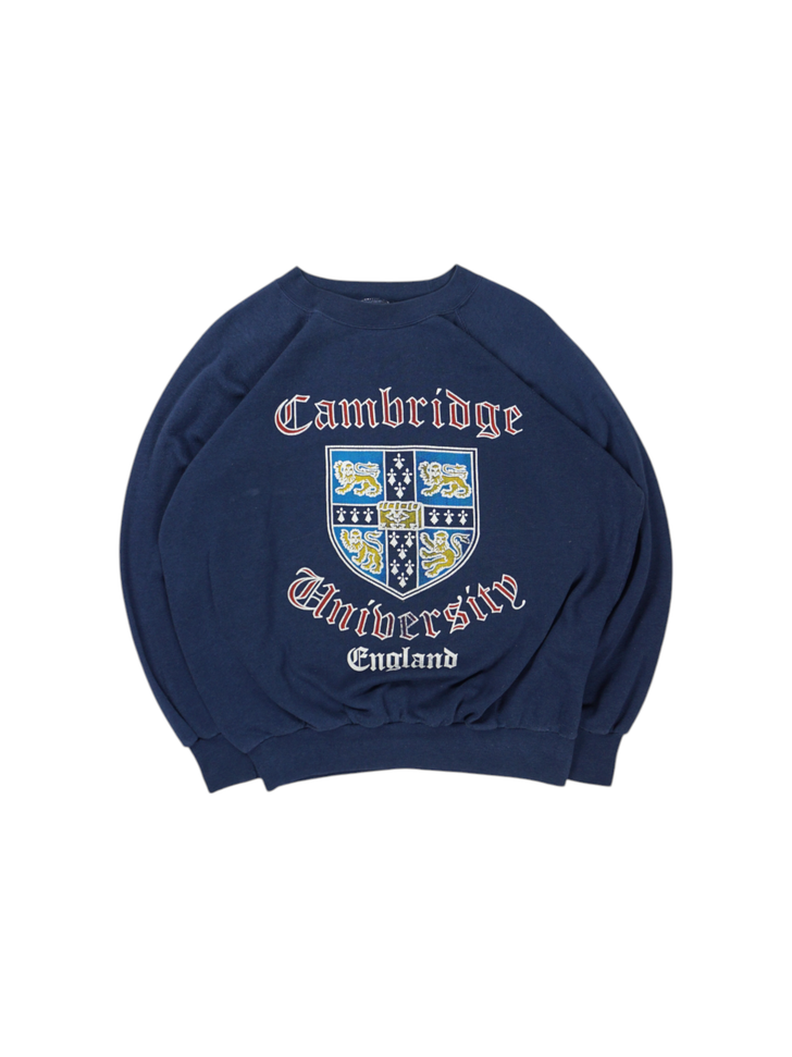 Vintage Cambridge University Navy Sweatshirt