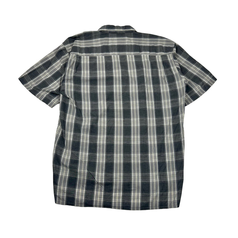 Vintage Camel Checked Grey Black Shirt