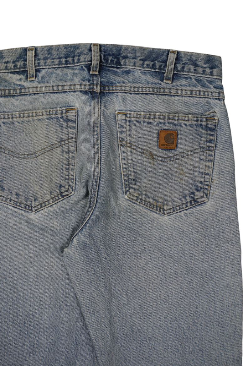 Vintage Carhartt Light Blue Denim Jeans
