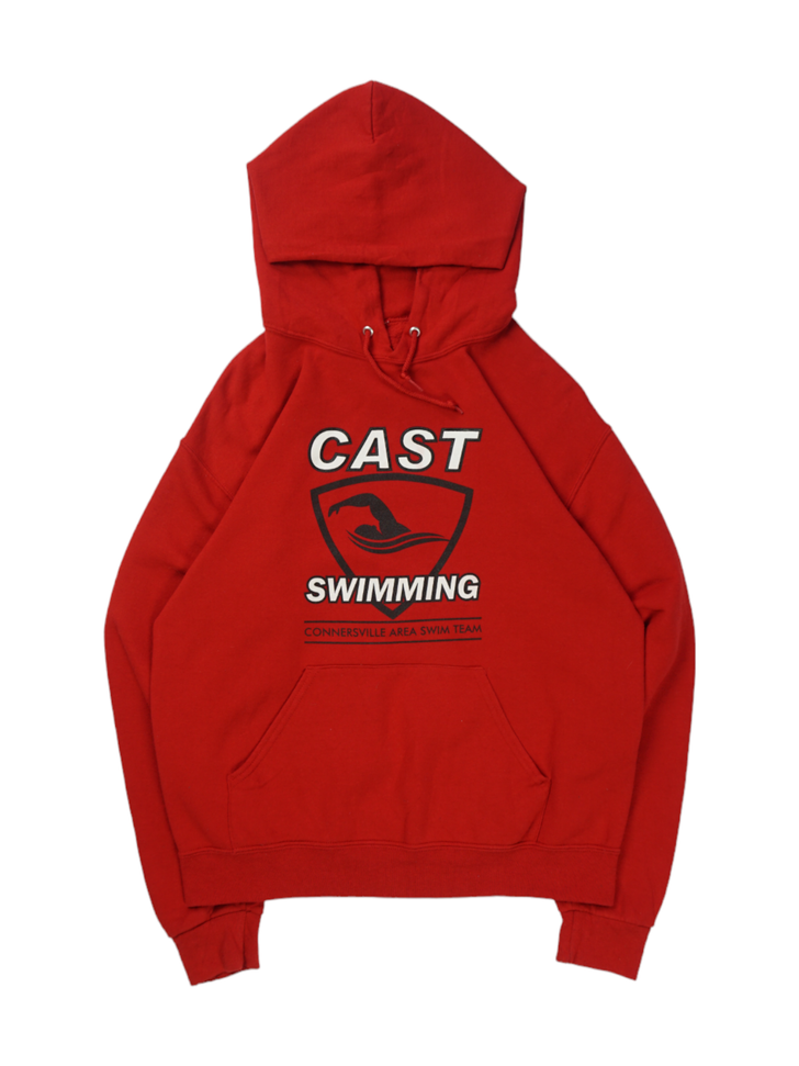 Vintage Cast Swimming Red Hoodie