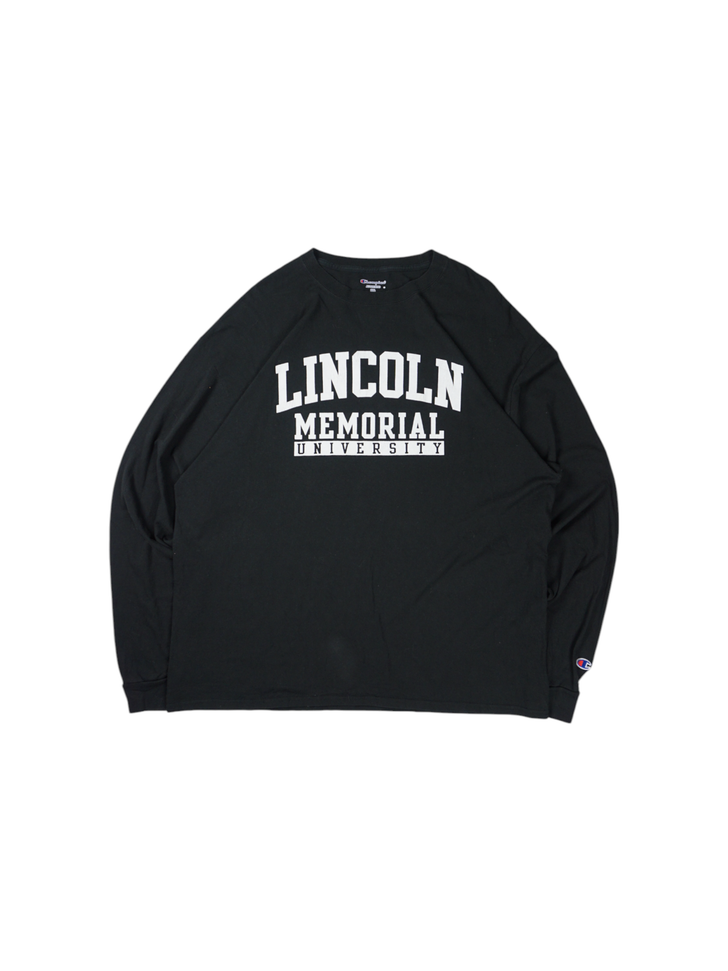 Vintage Champion Black L/S T-Shirt