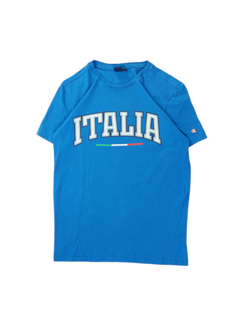 Vintage Champion Italia Blue T-Shirt