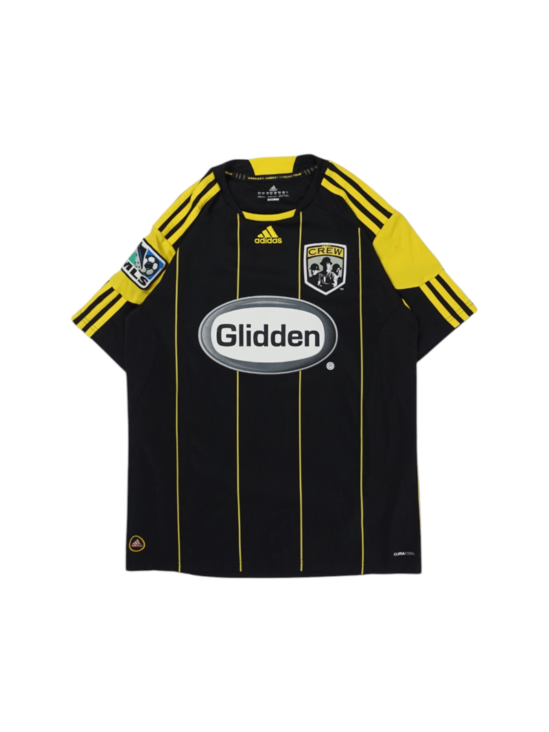 Vintage Columbus Crew 2010 Away Kit MLS Patch Football Shirt