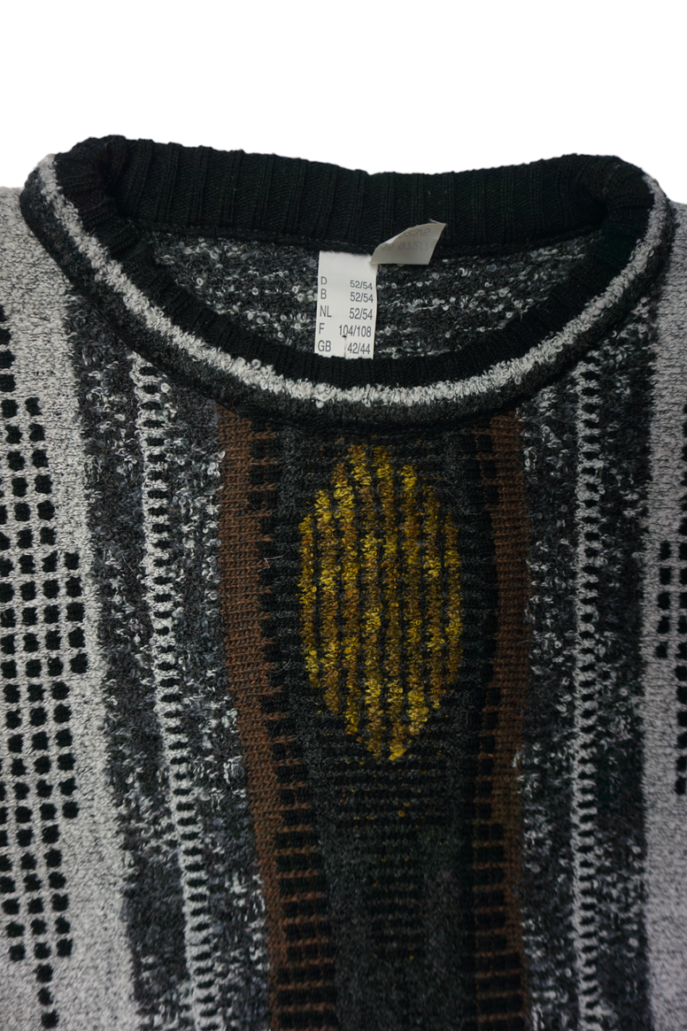 Vintage Coogi Printed Knit Sweater