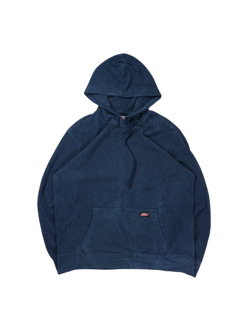 Vintage Dickies Blue Fleece Jacket with Hoodie