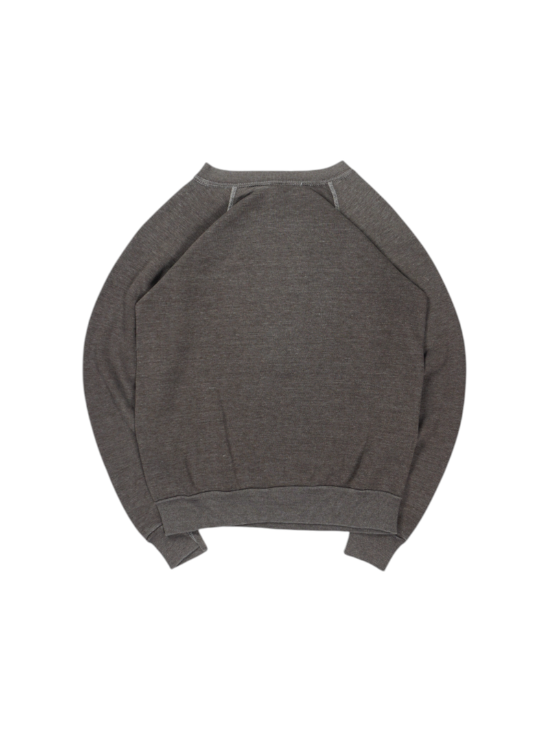 Vintage Discus Sweatshirt with Oxford Print