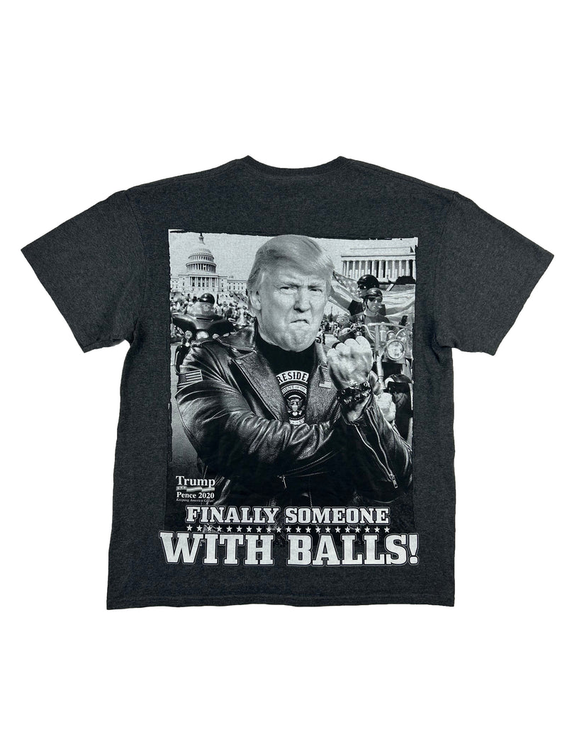 Vintage Donald Trump Grey Printed T-Shirt