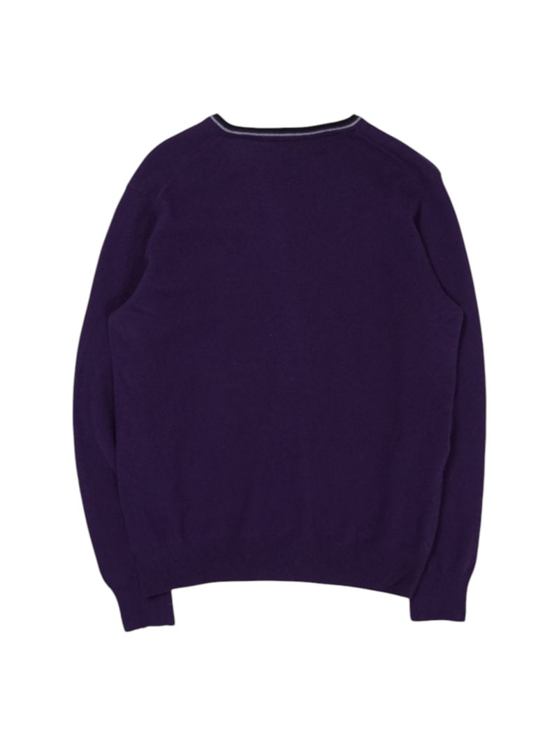 Vintage Fred Perry Purple Knit Sweater