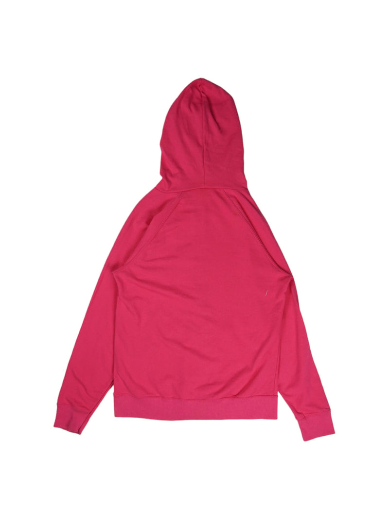 Vintage Fruit of the Loom Pink Zipped Hooded Sweatshirt