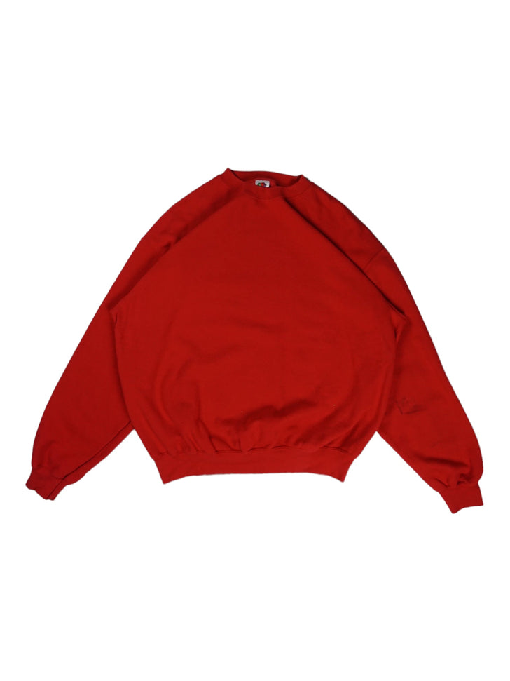 Vintage Fruit of the Loom Red Sweatshirt