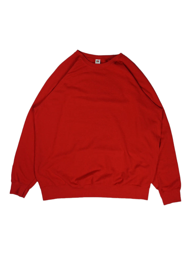 Copy of Vintage Fruit of the Loom Red Sweatshirt