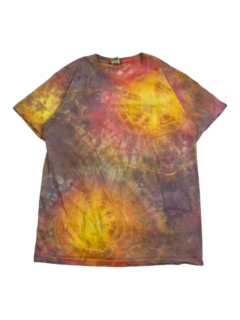 Vintage Fruit of the Loom Tie-Dye Printed T-Shirt