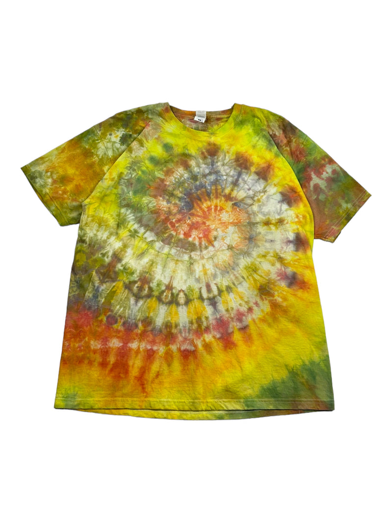 Vintage Fruit of the Loom Tie-Dye Printed T-Shirt