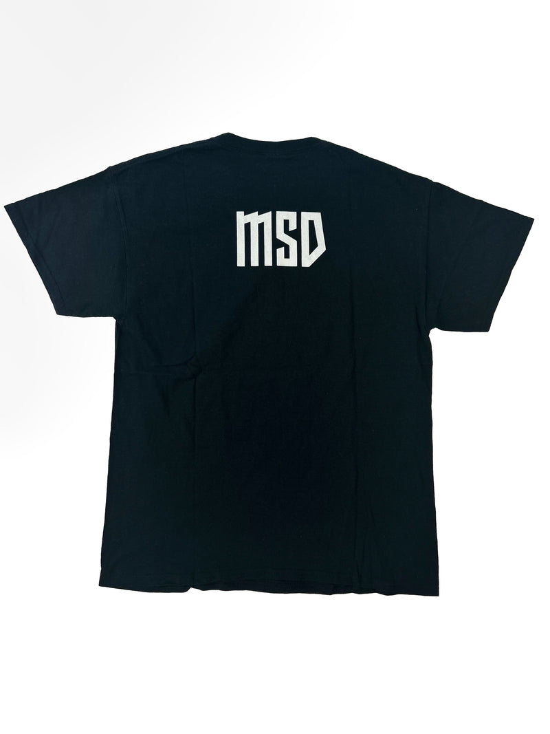 Vintage Gildan Black Printed T-Shirt