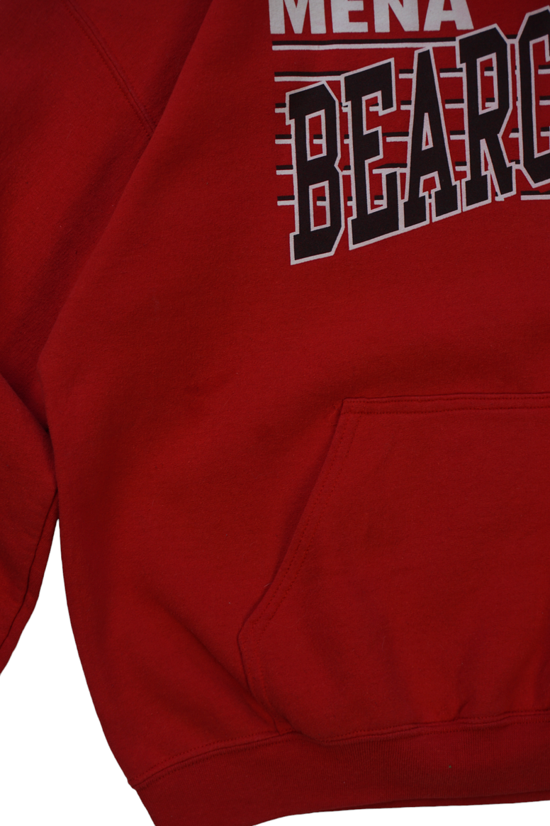 Vintage Gildan Meana Bearcats Red Hoodie