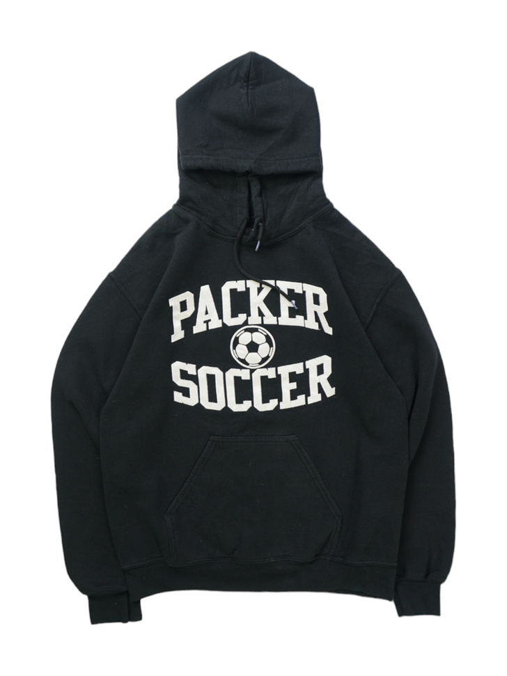 Vintage Gildan Parker Soccer Black Hoodie