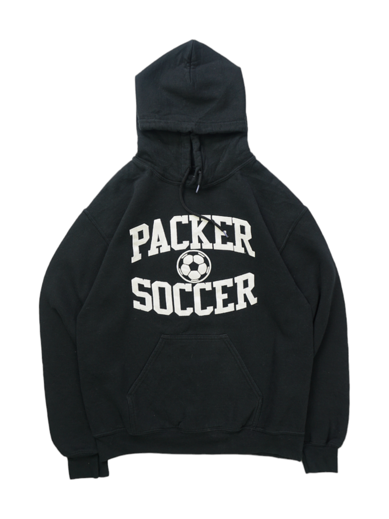 Vintage Gildan Parker Soccer Black Hoodie