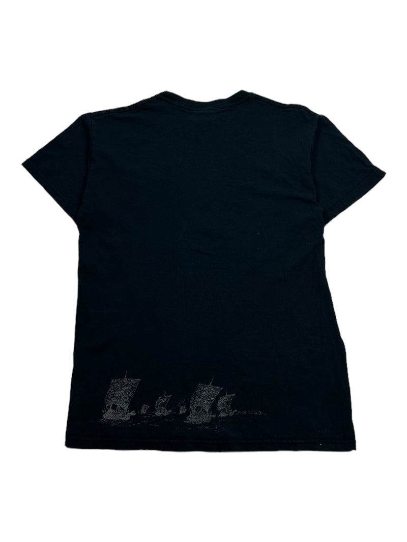 Vintage Gildan Shorss Hammer Black Printed T-Shirt