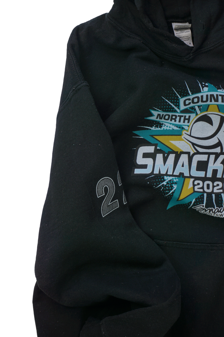 Vintage Gildan Smackfest 2020 Black Hoodie