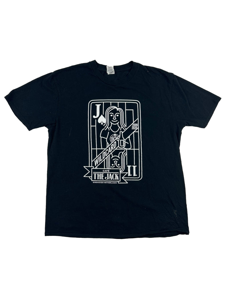 Vintage Gildan The Jack Cafe Black Printed T-Shirt