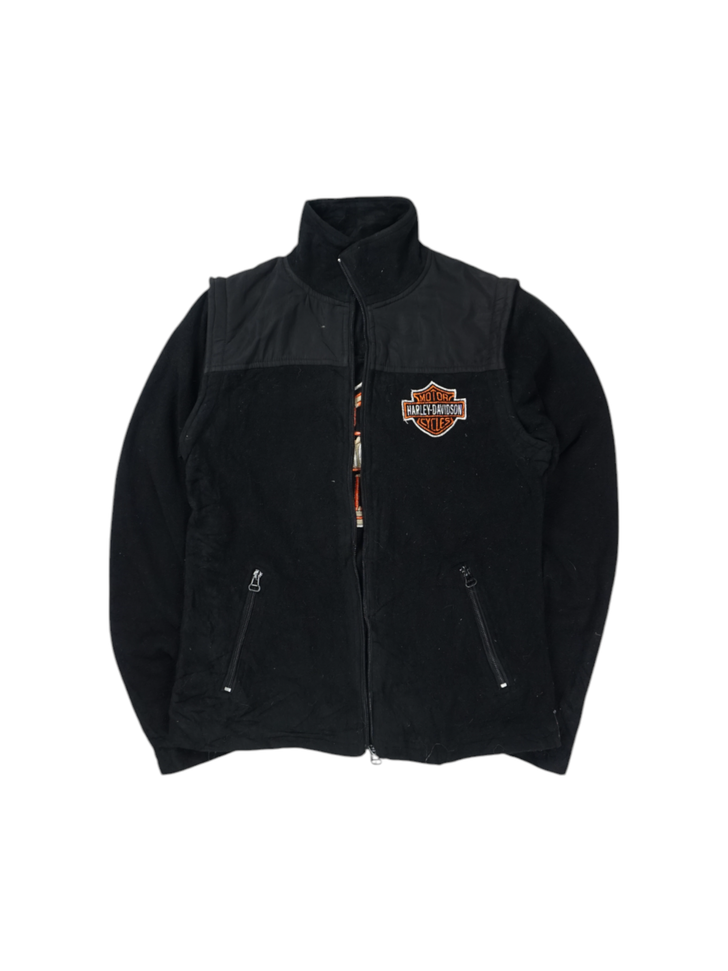 Vintage Harley Davidson Fleece Jacket