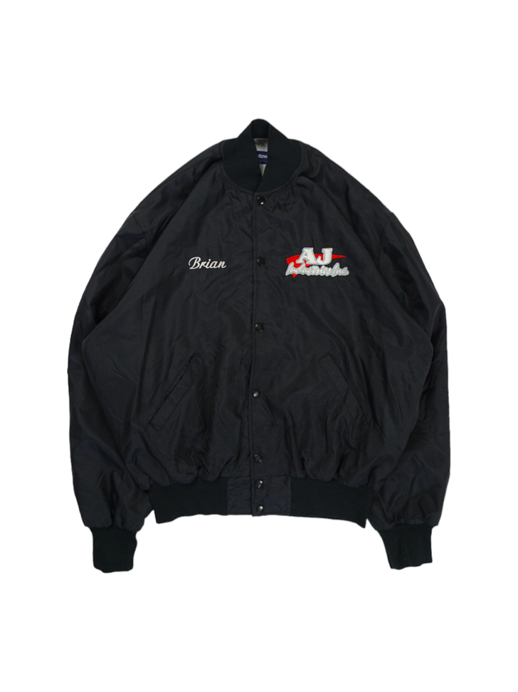Vintage Holloway Black Varsity Jacket