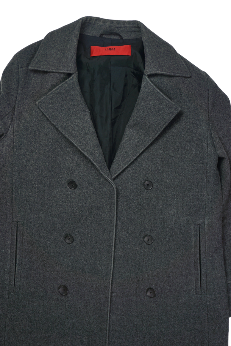 Vintage Hugo Boss Grey Double Breasted Colbert Jacket