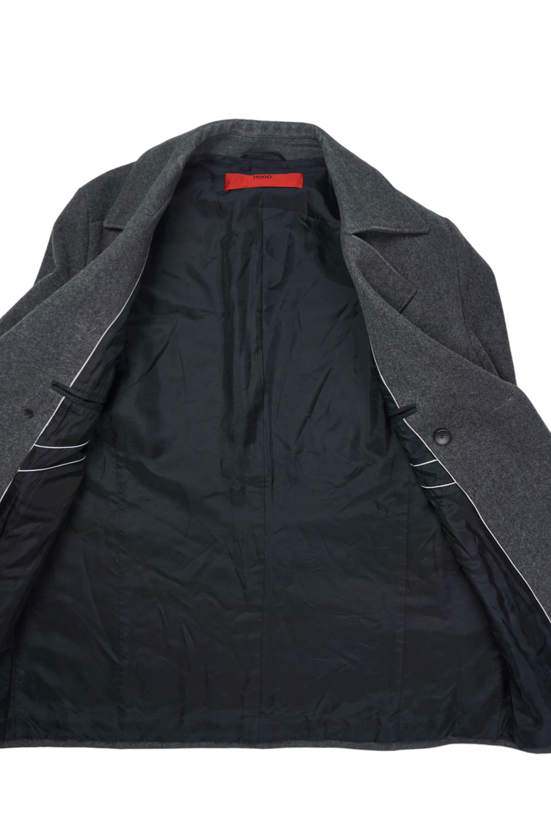 Vintage Hugo Boss Grey Double Breasted Colbert Jacket