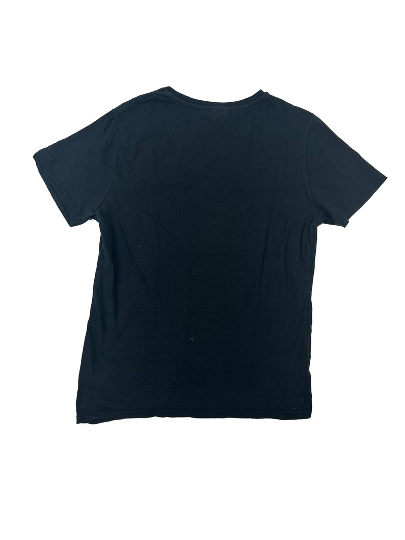 Vintage IT Black Printed T-Shirt
