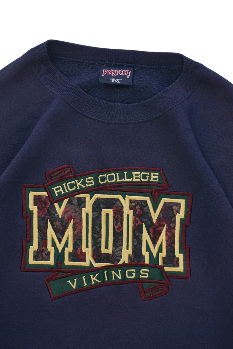Vintage Jansport Ricks College Vikings Navy Sweatshirt