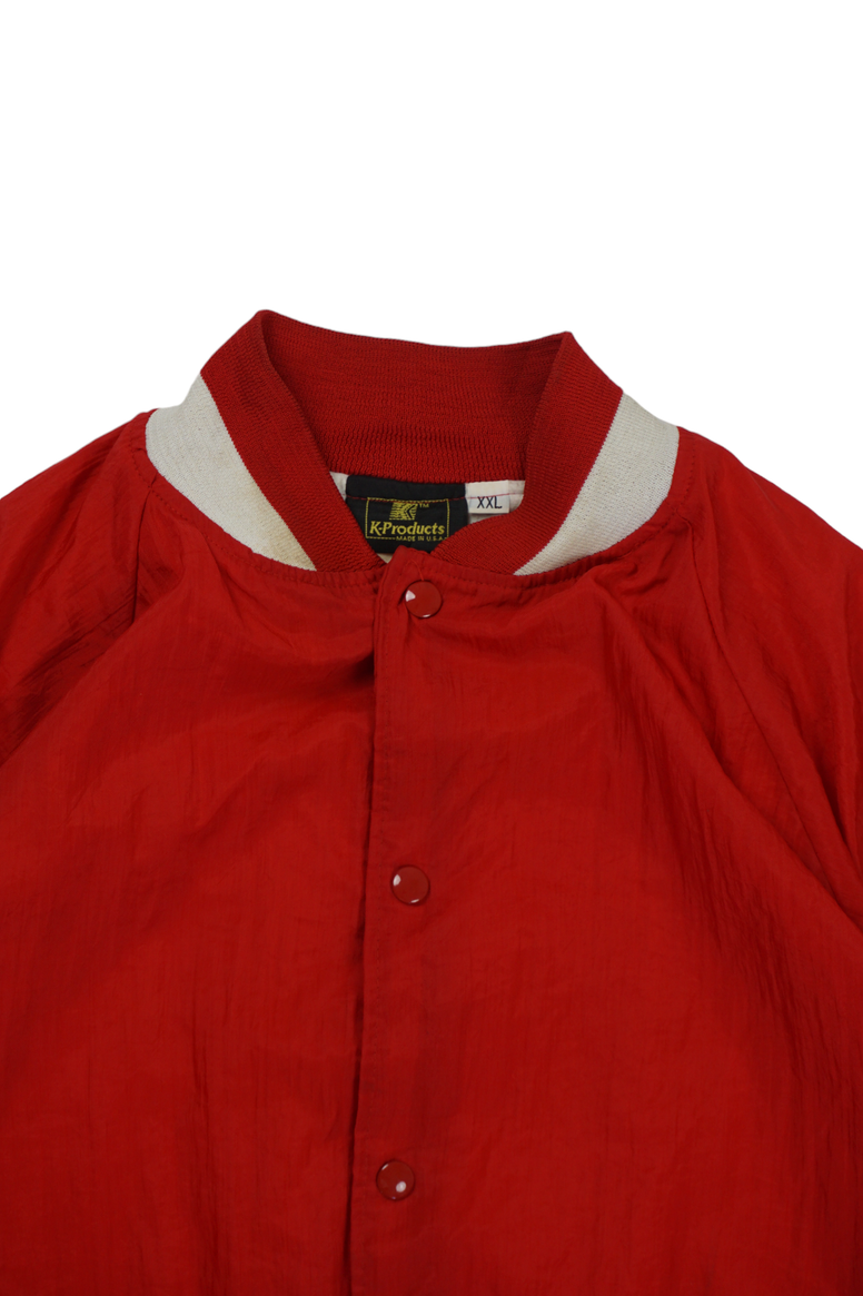 Vintage K-Products Red Varsity Jacket