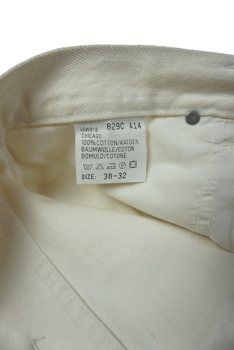 Vintage Lee Chicago Jeans Denim Creme