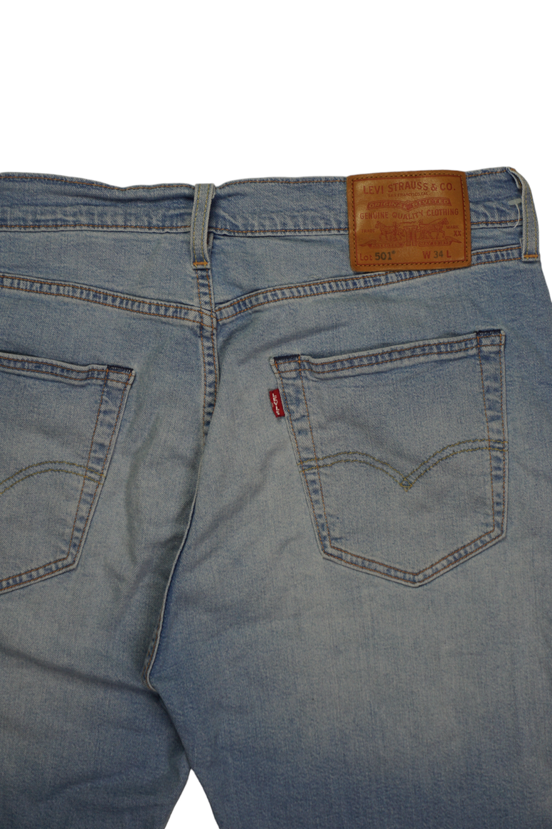 Vintage Levi's 501 Jean Shorts Denim Blue