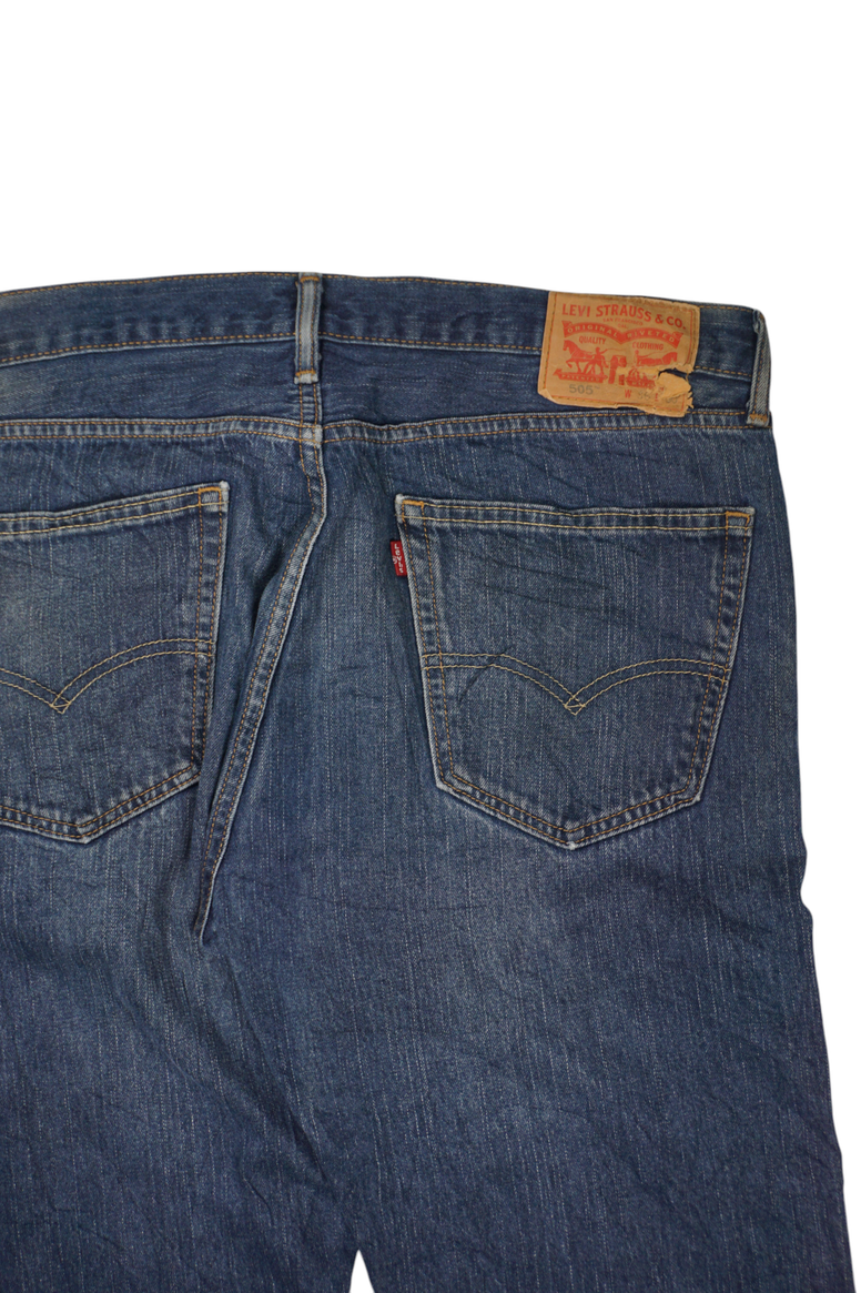 Vintage Levi's 505 Denim Blue Jeans Classic Fit