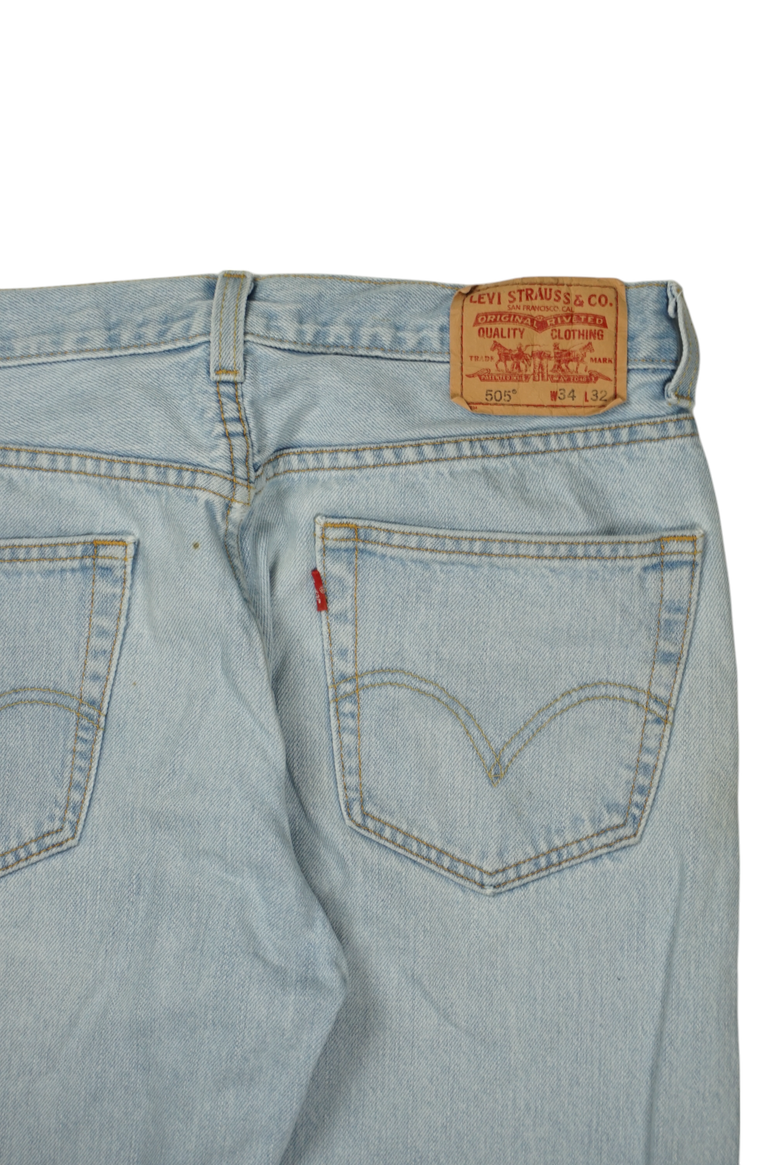 Vintage Levi's 505 Light Blue Jeans