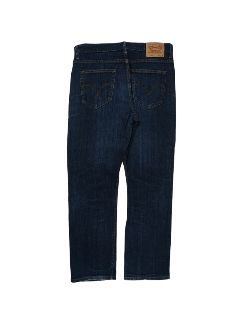 Vintage Levi s 752 Jeans Denim Dark Blue