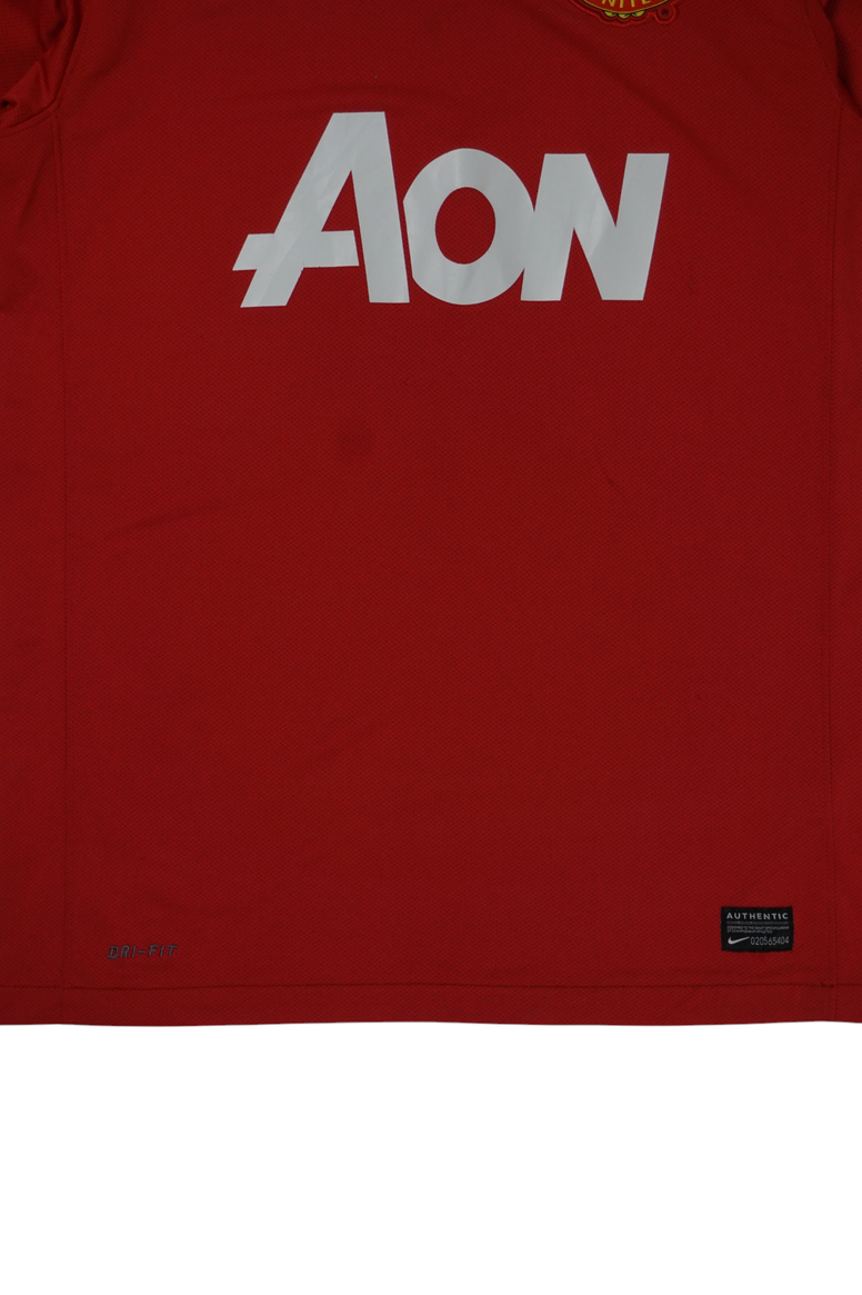 Vintage Manchester United 2011-12 Home Short Sleeved Football Shirt
