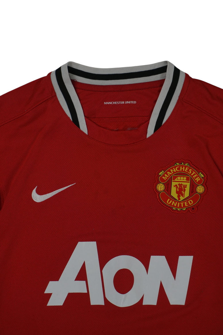 Vintage Manchester United 2011-12 Home Short Sleeved Football Shirt
