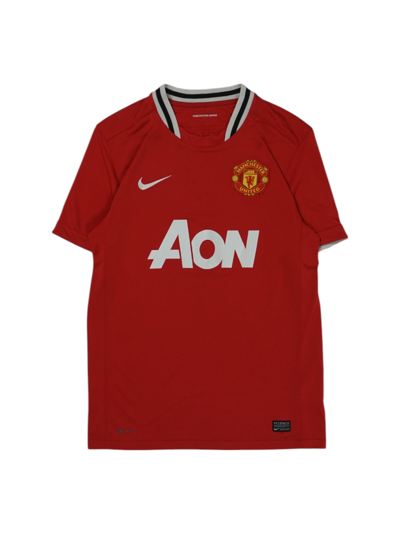 Vintage Manchester United 2011-12 Home Short Sleeved Football Shirt